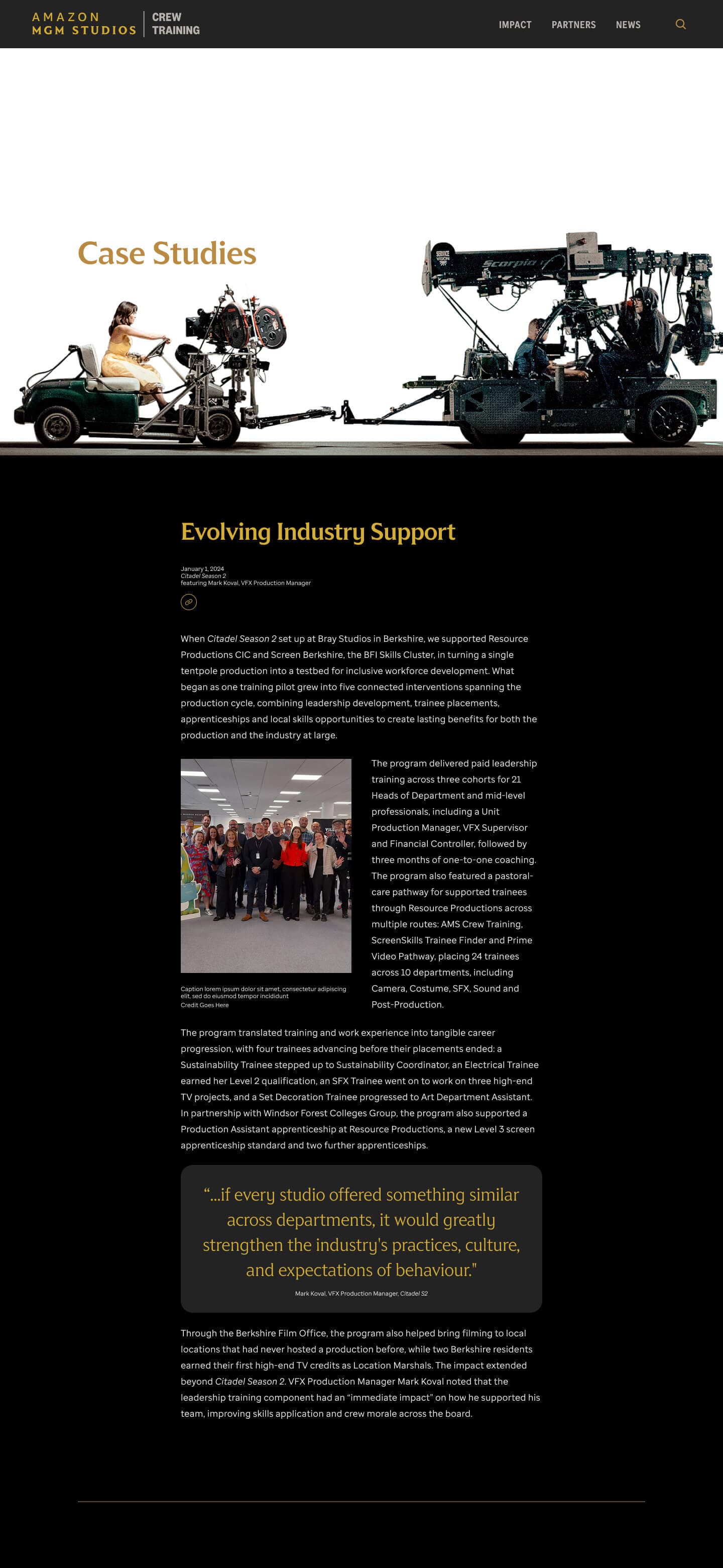 Amazon Ascend Crew Training Case Studies