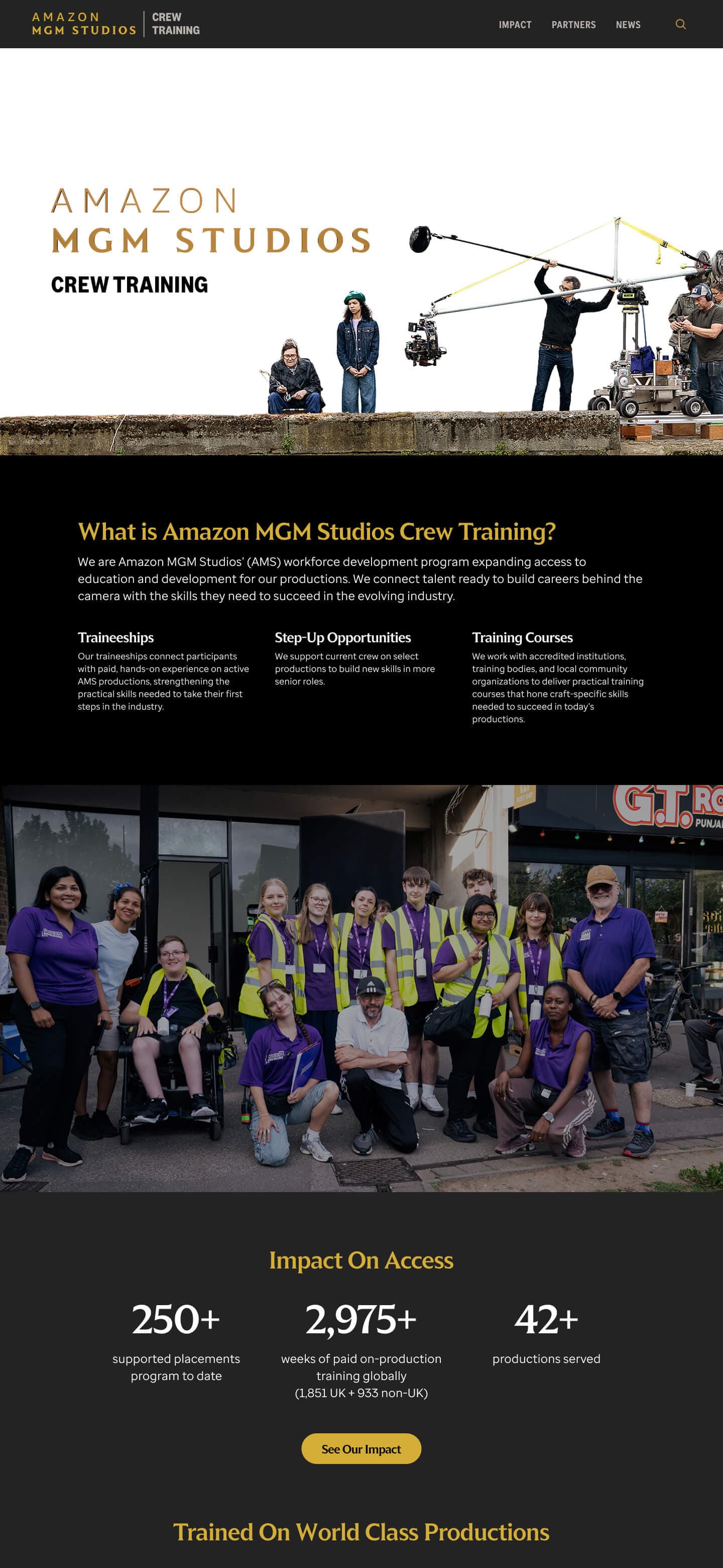 Amazon Ascend Crew Training Homepage